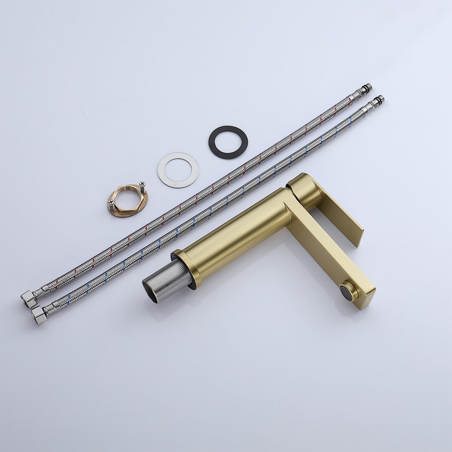 Decaura Bathroom Basin Sink Vanity Mixer Tap Black Chrome Brushed Gold