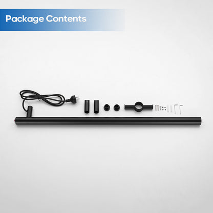 Decaura Wall Mounted Heated Towel Rail Rack Vertical 1 Bar 304 Stainless Steel
