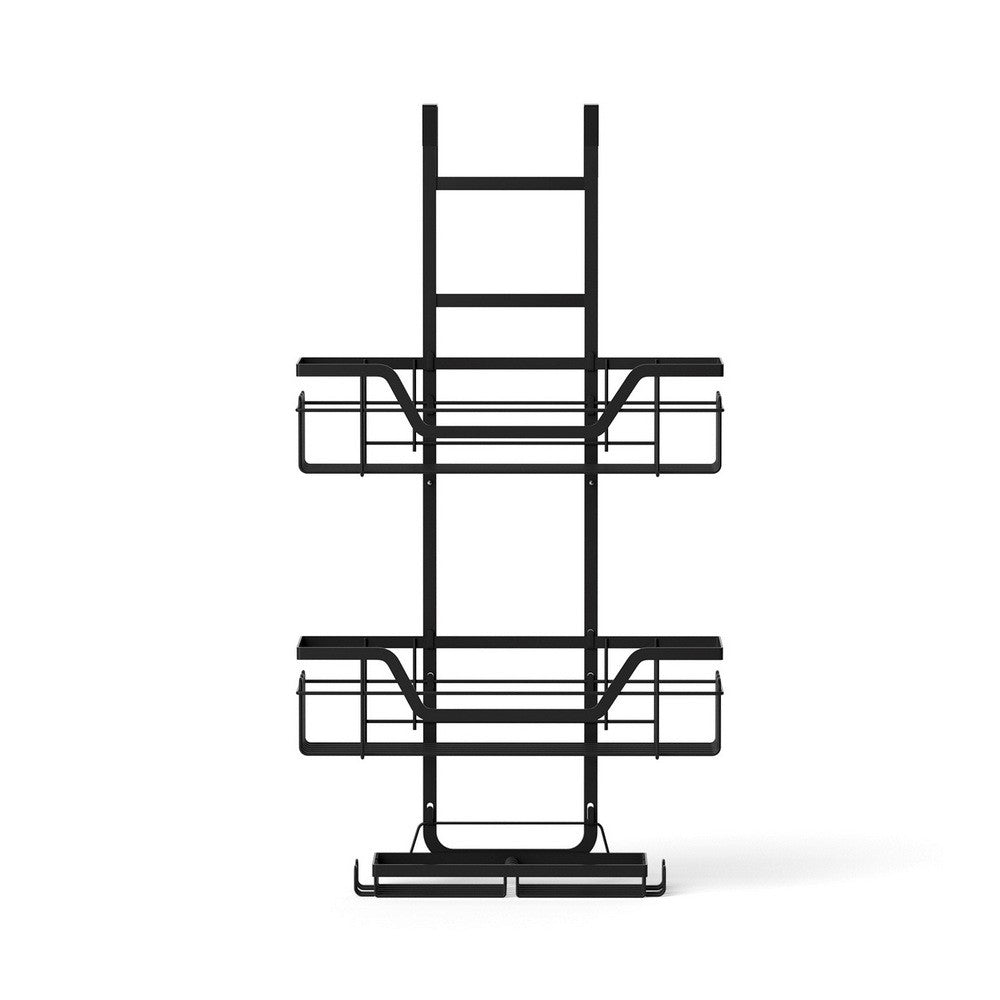 Artiss 3 Tier Over The Door Shower Caddy Hanging Bathroom Storage Organizer