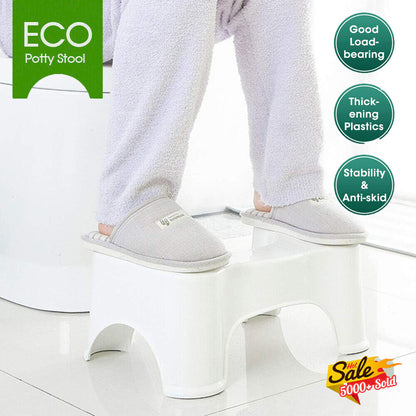 Sit & Squat Squatty Potty Stool Eco NON-SLIP Toilet Step Stool Healthy Bathroom