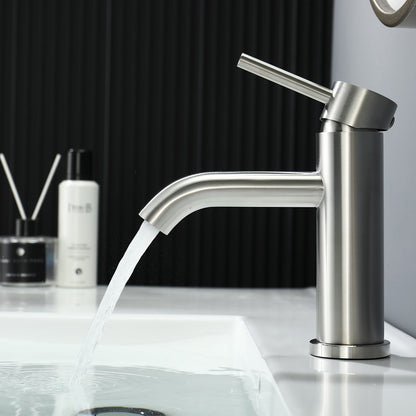 Decaura Bath Basin Mixer Tap Vanity Faucet Single Handle Tapware with Pop Waste