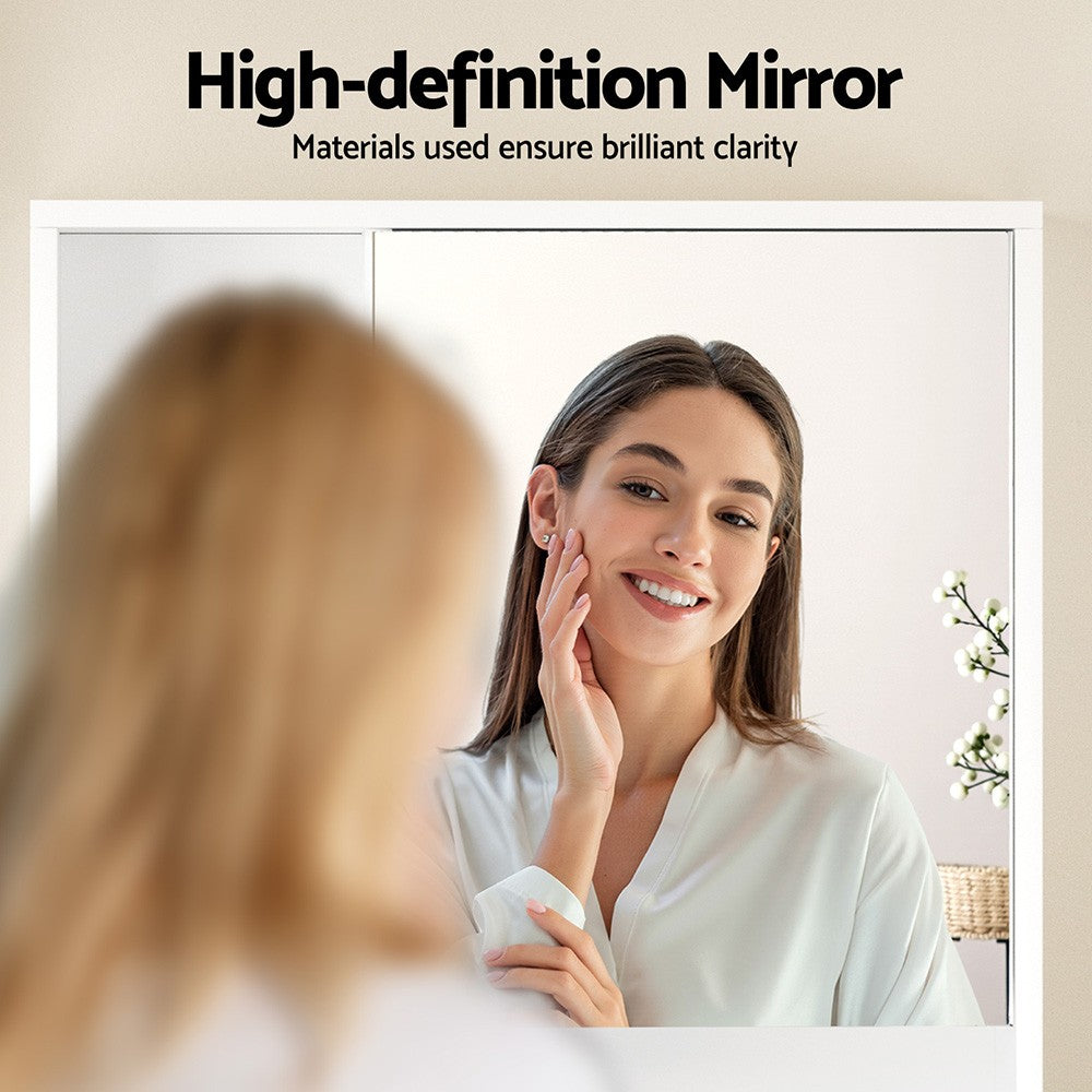 Cefito 560mm Bathroom Mirror Cabinet Medicine Adjustable Shelf Wall Mounted