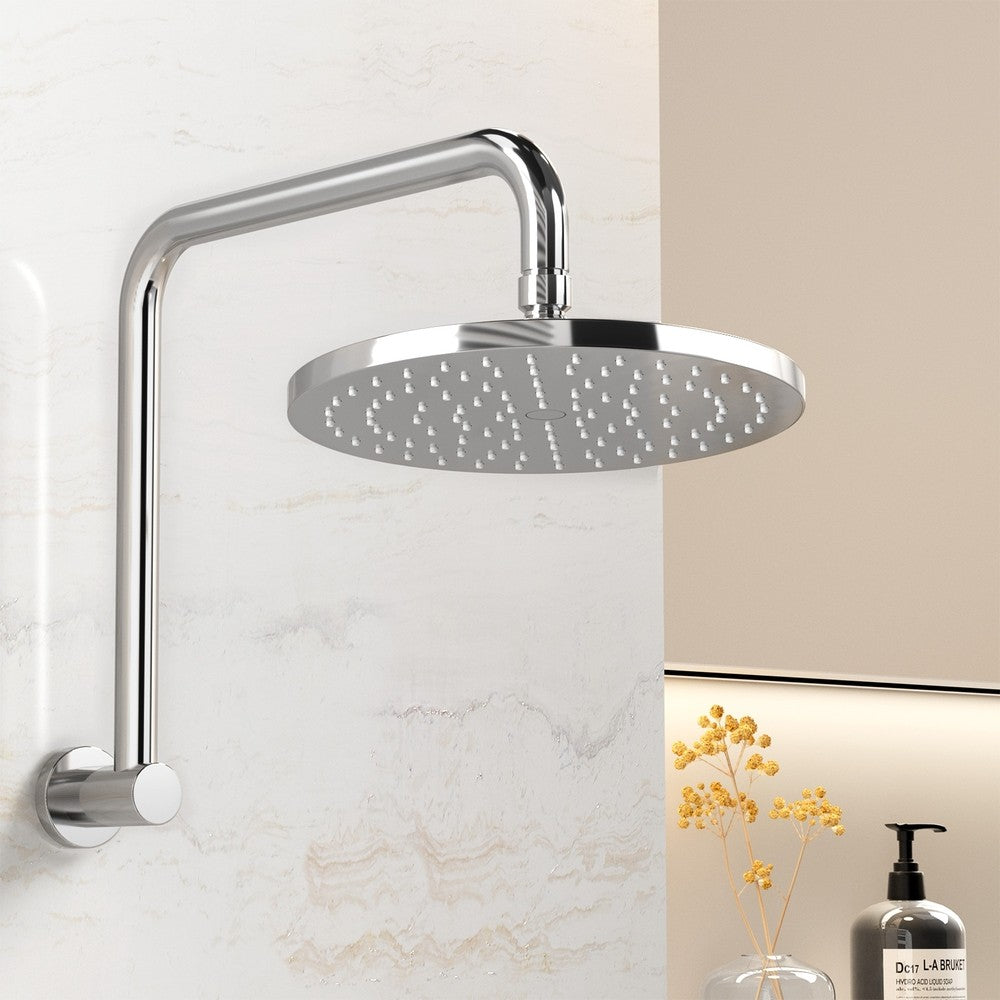 Cefito 9'' Rain Shower Head Overhead High-pressure Swivel Chrome