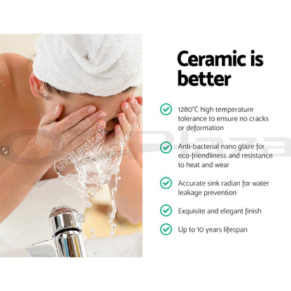 Cefito Ceramic Bathroom Basin Vanity Sink Sinks Hand Wash Bowl Above Counter Top