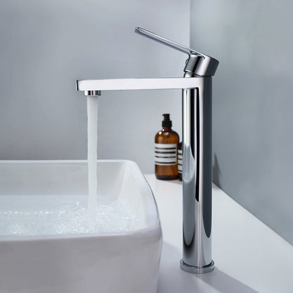 Decaura Bath Basin Mixer Tap Vanity Faucet Single Handle Tapware with Pop Waste