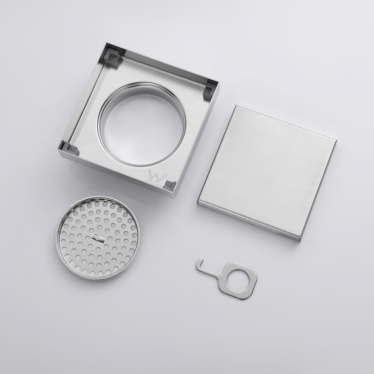 Decaura Shower Grate Drain Floor Waste Stainless Steel Tile Insert/Strip