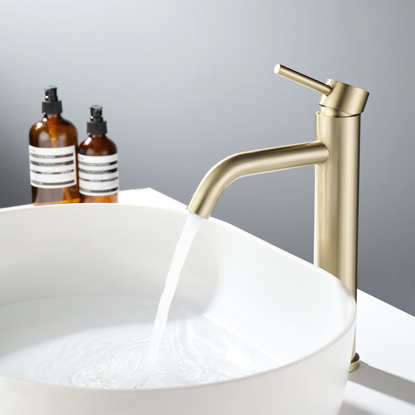Decaura Bath Basin Mixer Tap Vanity Faucet Single Handle Tapware with Pop Waste