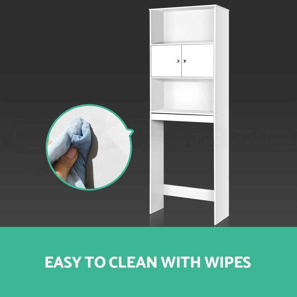 Artiss Bathroom Cabinet Over the Toilet Storage Organiser Laundry Shelf