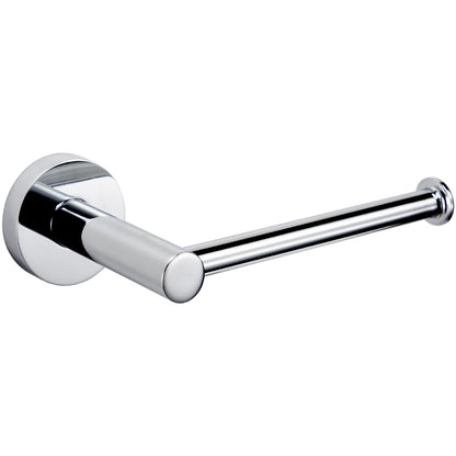 Wall Mounted Holder Set Towel Rack Batoroom Toilet Paper Holder Robe Hook Chrome