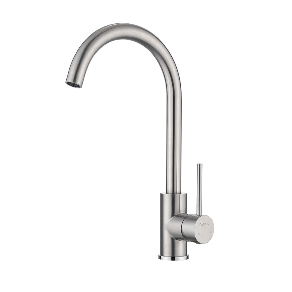 Decaura Kitchen Sink Mixer Tap Brushed Nickel/Gunmetal/Chrome/Black/Brushed Gold