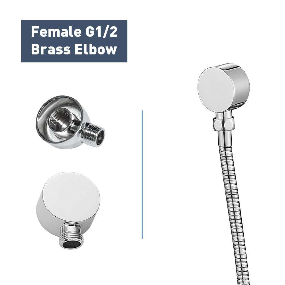 Decaura Hand Held Shower Head On Sliding Rail Set Shower Mixer Tap Wall Tapware