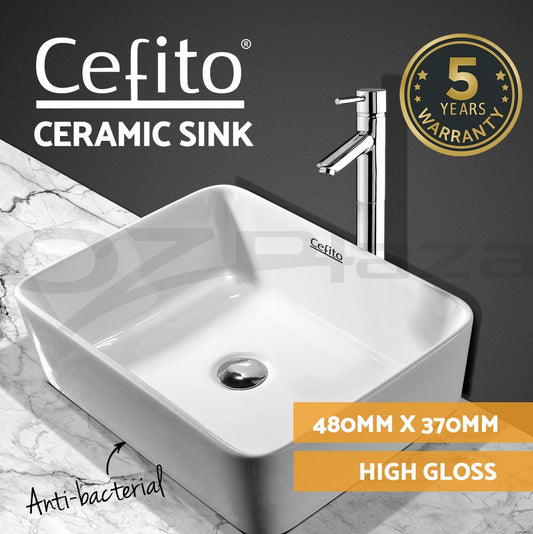 Cefito Ceramic Bathroom Basin Vanity Sink Sinks Hand Wash Bowl Above Counter Top