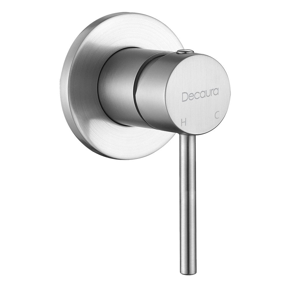 Decaura Shower Taps Brass Tapware Mixer Tap Brushed Gold/Black/Gunmetal/Nickel
