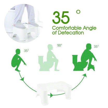 Sit & Squat Squatty Potty Stool Eco NON-SLIP Toilet Step Stool Healthy Bathroom