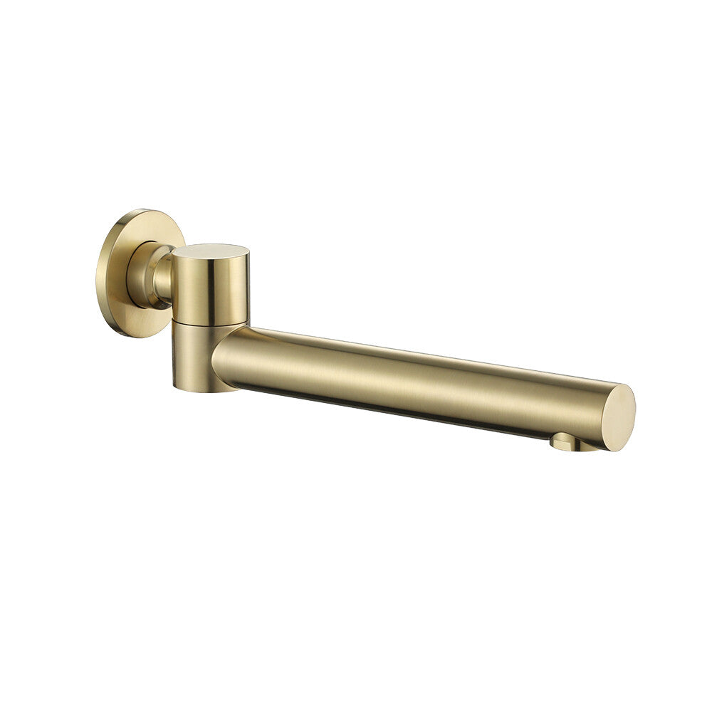 Decaura 180° swivel bath spout water spouts wall tapware mixer taps bathroom