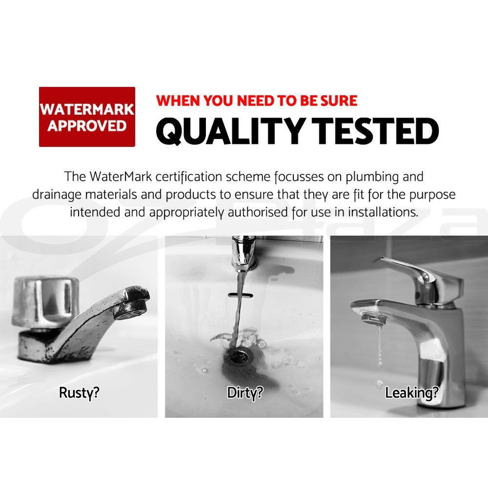Cefito Bathroom Basin Mixer Tap Sink Faucet Swivel Silver
