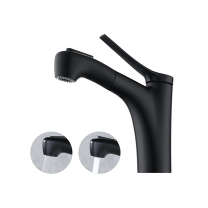 Decaura Bath Basin Mixer Tap Vanity Faucet Single Handle Tapware with Pop Waste