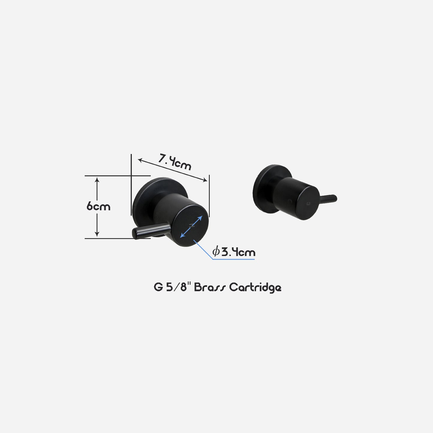 Decaura 180° swivel bath spout water spouts wall tapware mixer taps bathroom