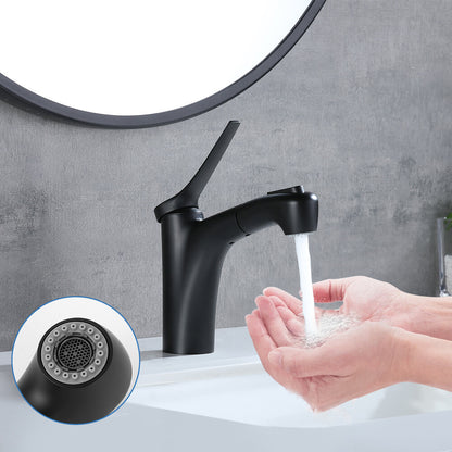 Decaura Bath Basin Mixer Tap Vanity Faucet Single Handle Tapware with Pop Waste