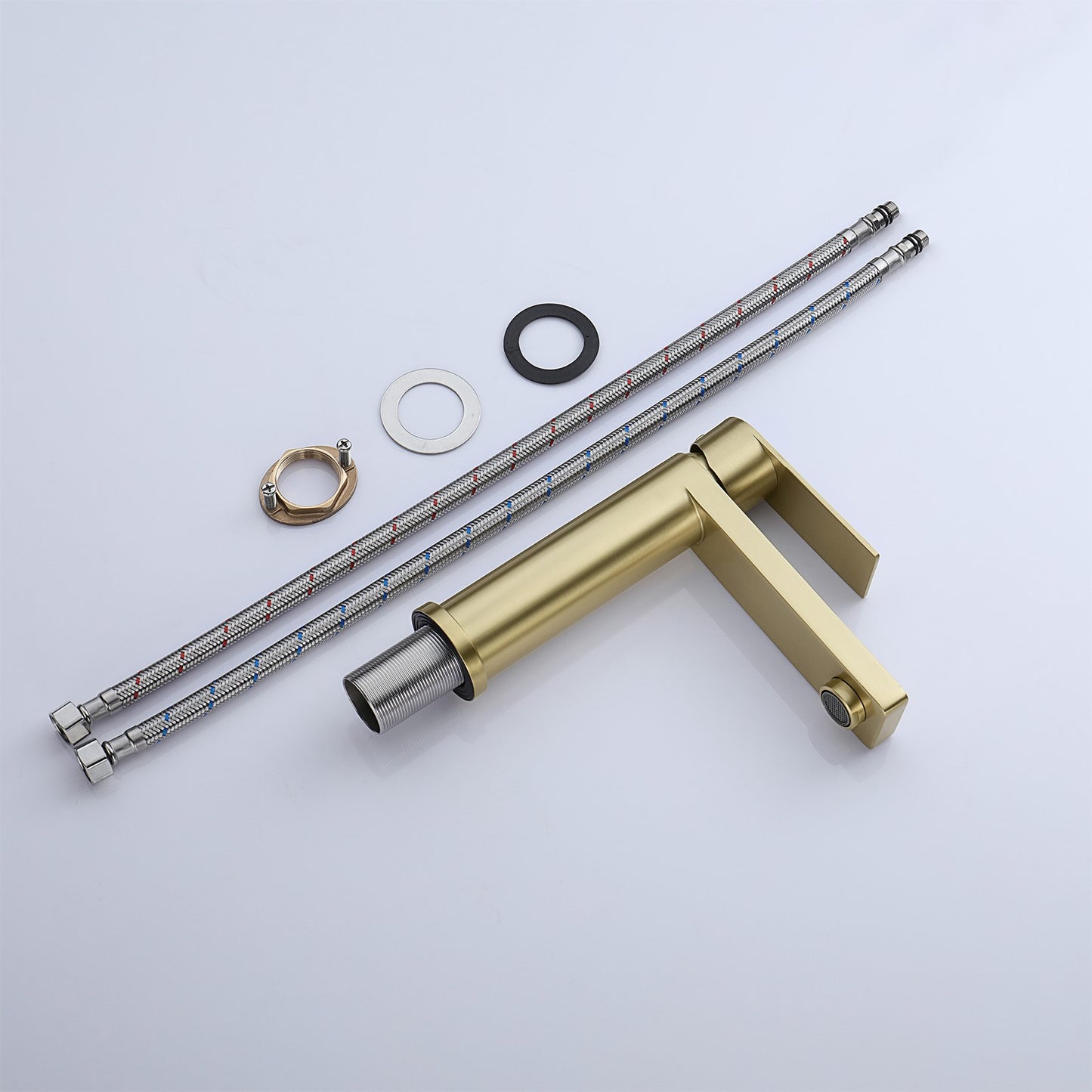 Decaura Bath Basin Mixer Tap Vanity Faucet Single Handle Tapware with Pop Waste