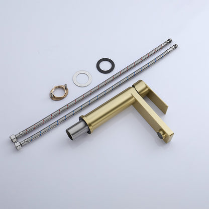 Decaura Bath Basin Mixer Tap Vanity Faucet Single Handle Tapware with Pop Waste