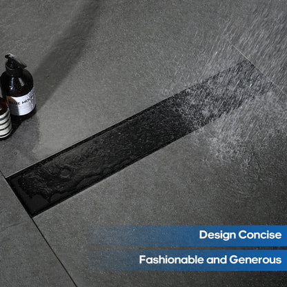 Decaura Shower Grate Drain Floor Waste Stainless Steel Tile Insert/Strip