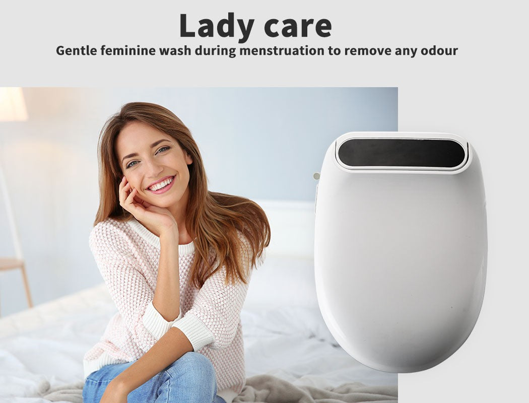 Duxta Smart Electric Bidet Toilet Seat Cover Electronic Seats Paper Saving Auto Smart Wash