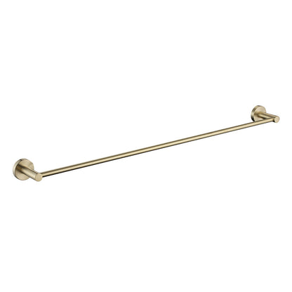 Towel Racks 600mm 750mm Toilet Roll Holder Robe Hook Chrome Black Brushed Gold