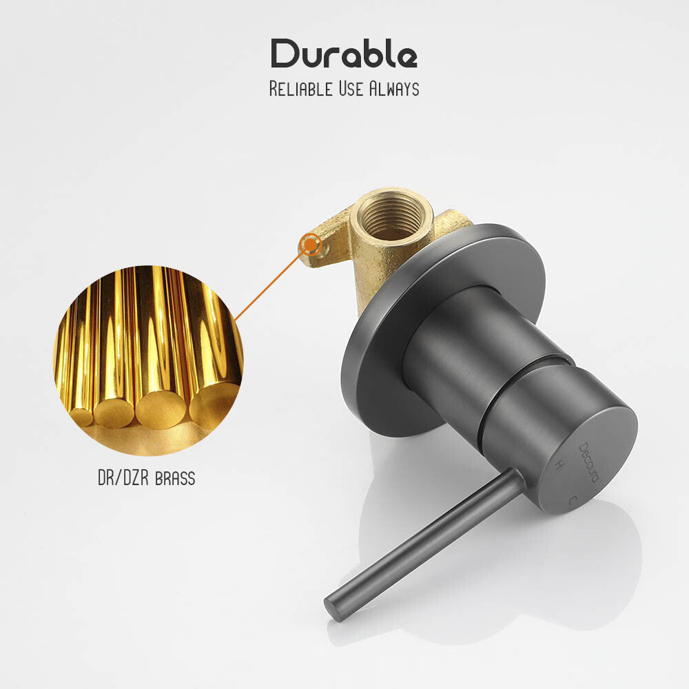 Decaura 180° swivel bath spout water spouts wall tapware mixer taps bathroom