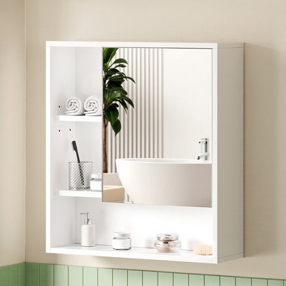 Cefito 560mm Bathroom Mirror Cabinet Medicine Adjustable Shelf Wall Mounted
