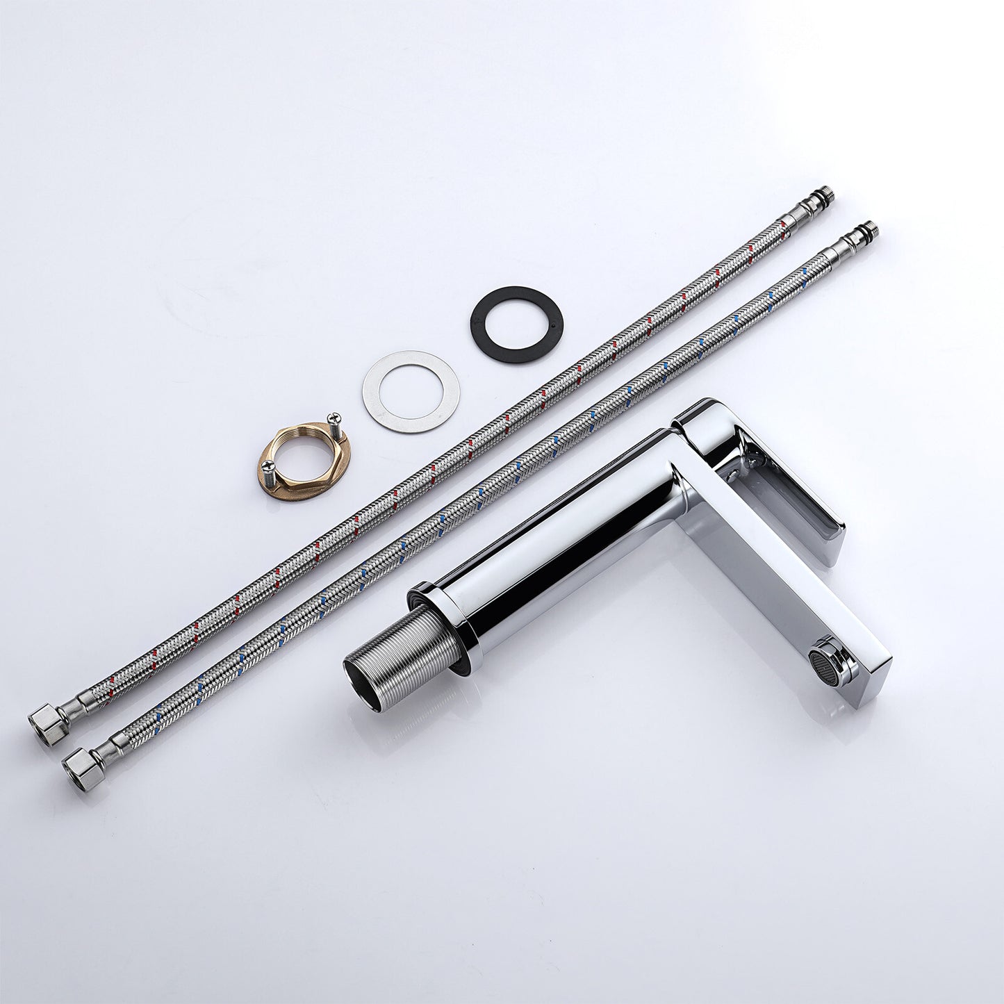 Decaura Bath Basin Mixer Tap Vanity Faucet Single Handle Tapware with Pop Waste