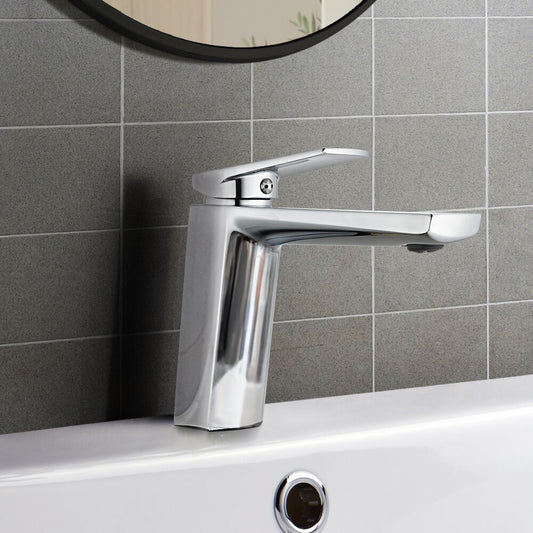 Simpuls Bathroom Basin Mixer Tap Brass Bath Tub Vanity Spout Faucet Chrome