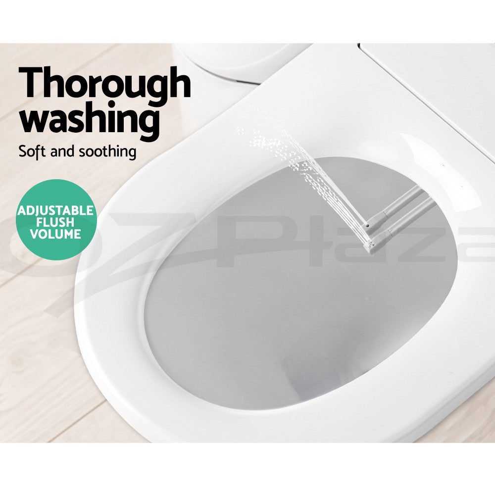Cefito Non Electric Bidet Toilet Seat Cover Auto Smart Water Wash Dry Clean