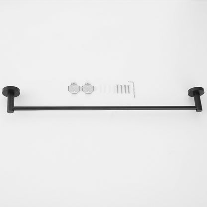 Towel Racks 600mm 750mm Toilet Roll Holder Robe Hook Chrome Black Brushed Gold