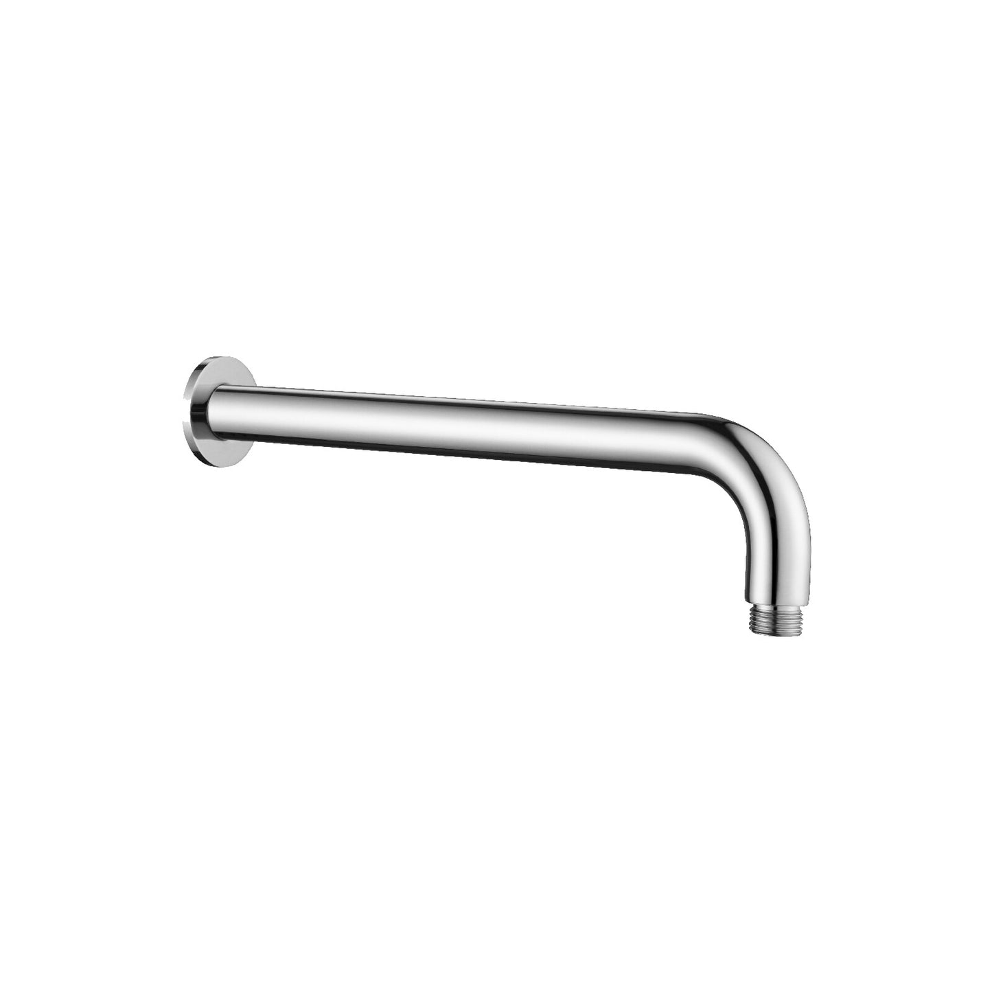 40cm Shower Arm Extension Wall Mounted round Chrome for Rain Shower Head