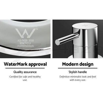 Cefito Bathroom Tap Shower Twin Tap Faucet Basin Sink Bath Swivel Chrome