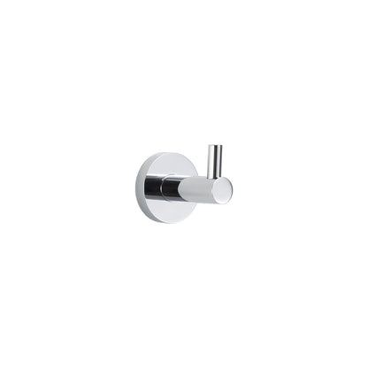 Decaura Robe Coat Hat Hook Chrome Metal Wall Hooks Hanger Bathroom Towel Holder