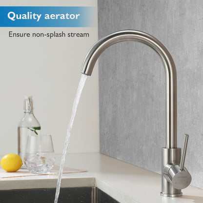Decaura Kitchen Sink Mixer Tap Brushed Nickel/Gunmetal/Chrome/Black/Brushed Gold