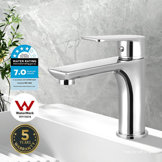 Cefito Bathroom Basin Mixer Tap Brass Faucet Vanity Laundry Sink Chrome