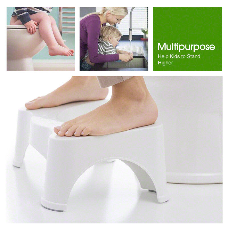 Sit & Squat Squatty Potty Stool Eco NON-SLIP Toilet Step Stool Healthy Bathroom