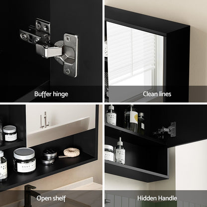 Cefito 560mm Bathroom Mirror Cabinet Medicine Adjustable Shelf Wall Mounted