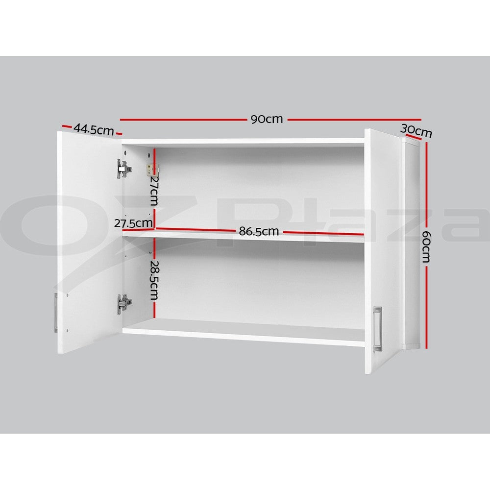 Cefito Bathroom Storage Cabinets 900mm Wall Mounted Medicine Cabinet Cupboard