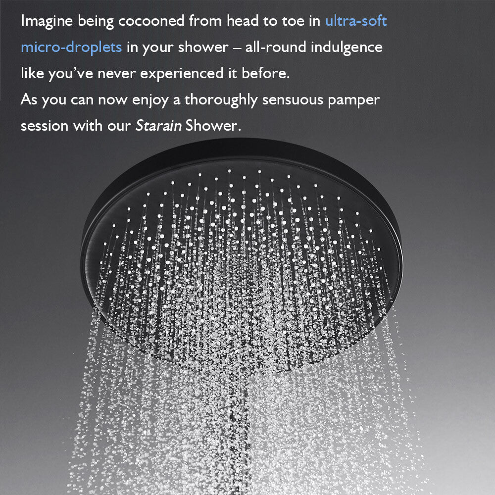 Decaura Rain Shower Head 8" 9" 10" 12" Round Square Chrome Black Gold Swivel