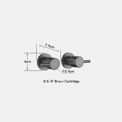 Decaura 180° swivel bath spout water spouts wall tapware mixer taps bathroom