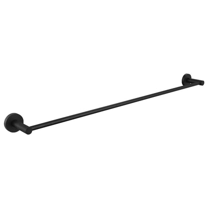 Towel Racks 600mm 750mm Toilet Roll Holder Robe Hook Chrome Black Brushed Gold