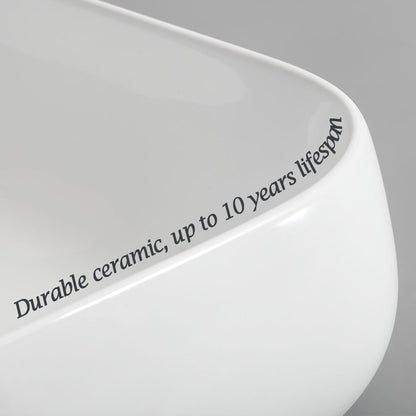 Simplus Bathroom Basin Vanity Sink Ceramic Above Counter Hand Wash 61cm x 41cm