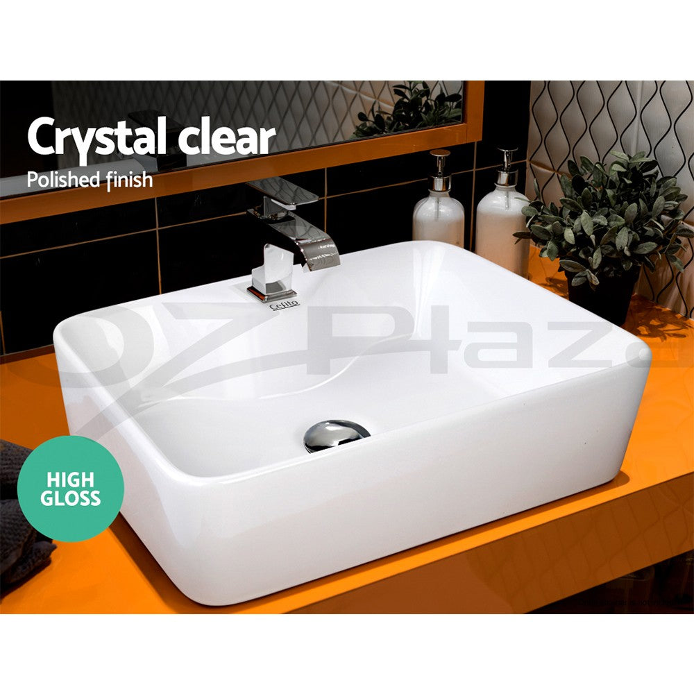 Cefito Bathroom Basin Ceramic Basins Sink Vanity Bowl Above Counter Hand Wash