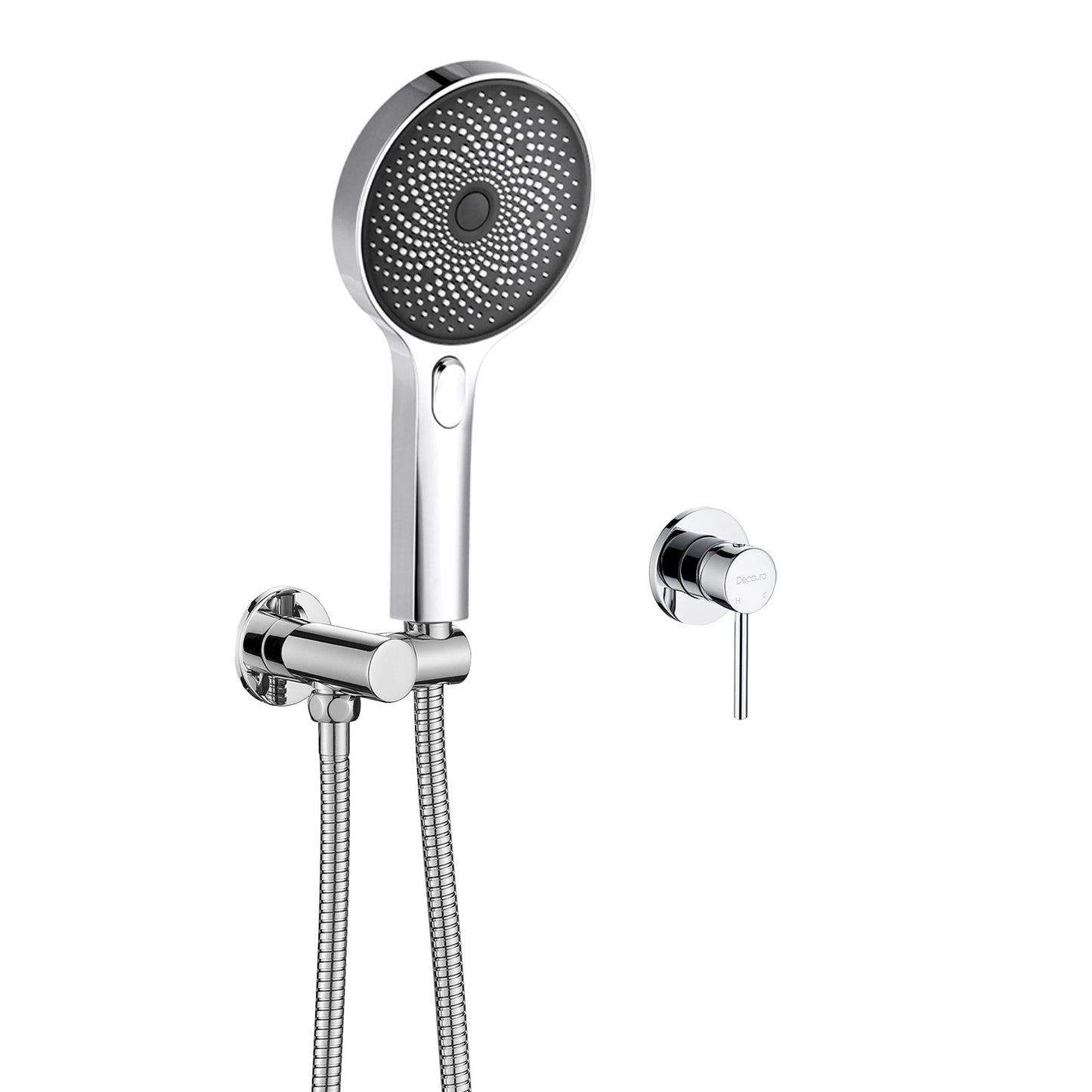 Decaura Hand Held Shower Head Set Shower Handset 3-Mode Sprayer Shower Taps